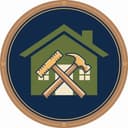 Homestead Handyman circular house and tools logo